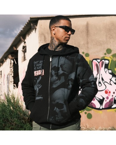 Skull Awakening Zip Hoodie Jacket