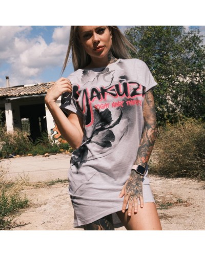Night Flower Urban T-Shirt Dress