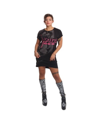 Night Flower Urban T-Shirt Dress