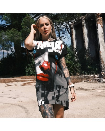 Red Nose Urban T-Shirt Dress