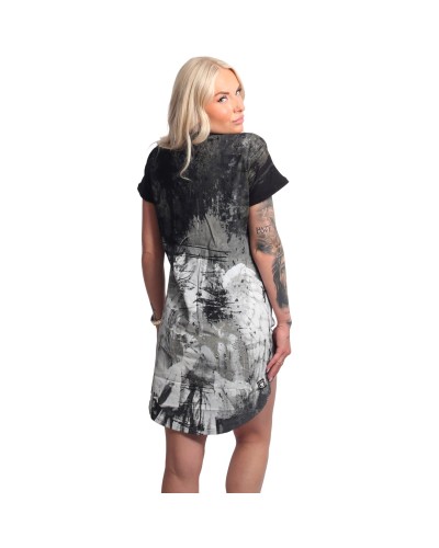 Inked Urban T-Shirt Dress