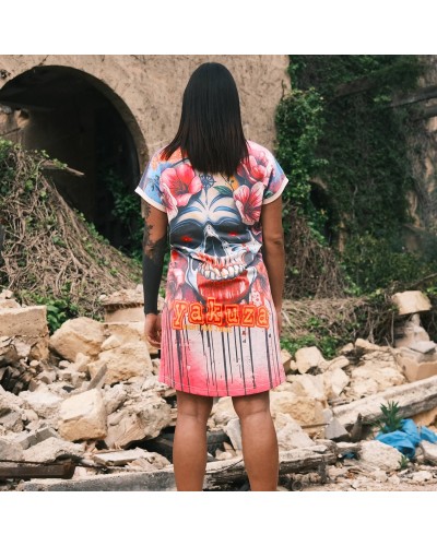 Death Bloom Urban T-Shirt Dress