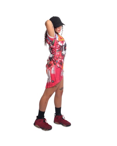 Death Bloom Urban T-Shirt Dress