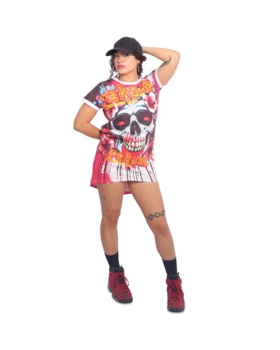 Death Bloom Urban T-Shirt Dress